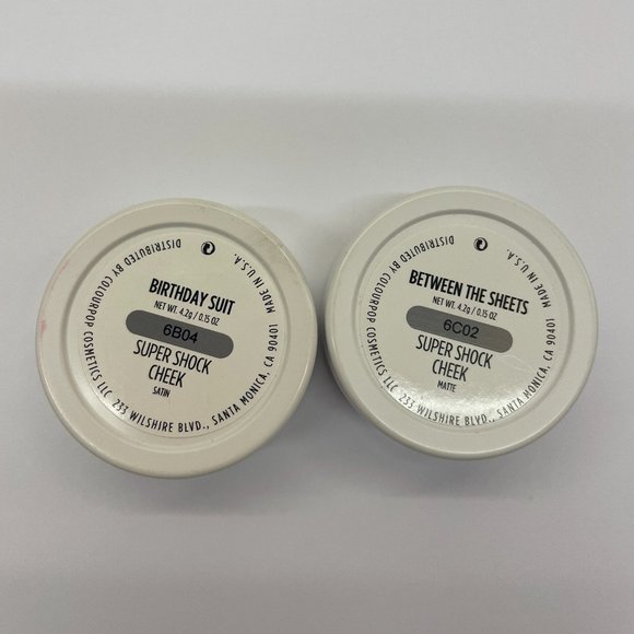 Colourpop Super Shock Cheek (Birthday Suit & Between the Sheets) $25 for 2 - Picture 3 of 3